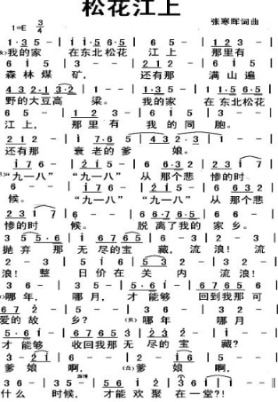 团结就是力量歌词简谱-我最喜爱的十大抗战歌曲 发布 名单