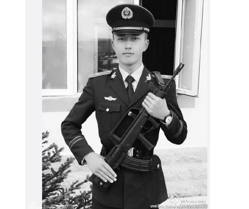 最帅武警杨明鑫