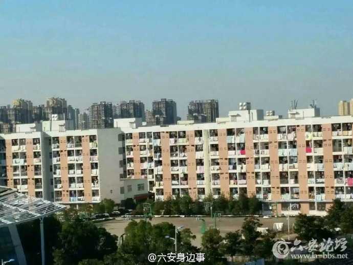 安徽六安皖西卫生职业学院晒出自己的"床单照"!是真否